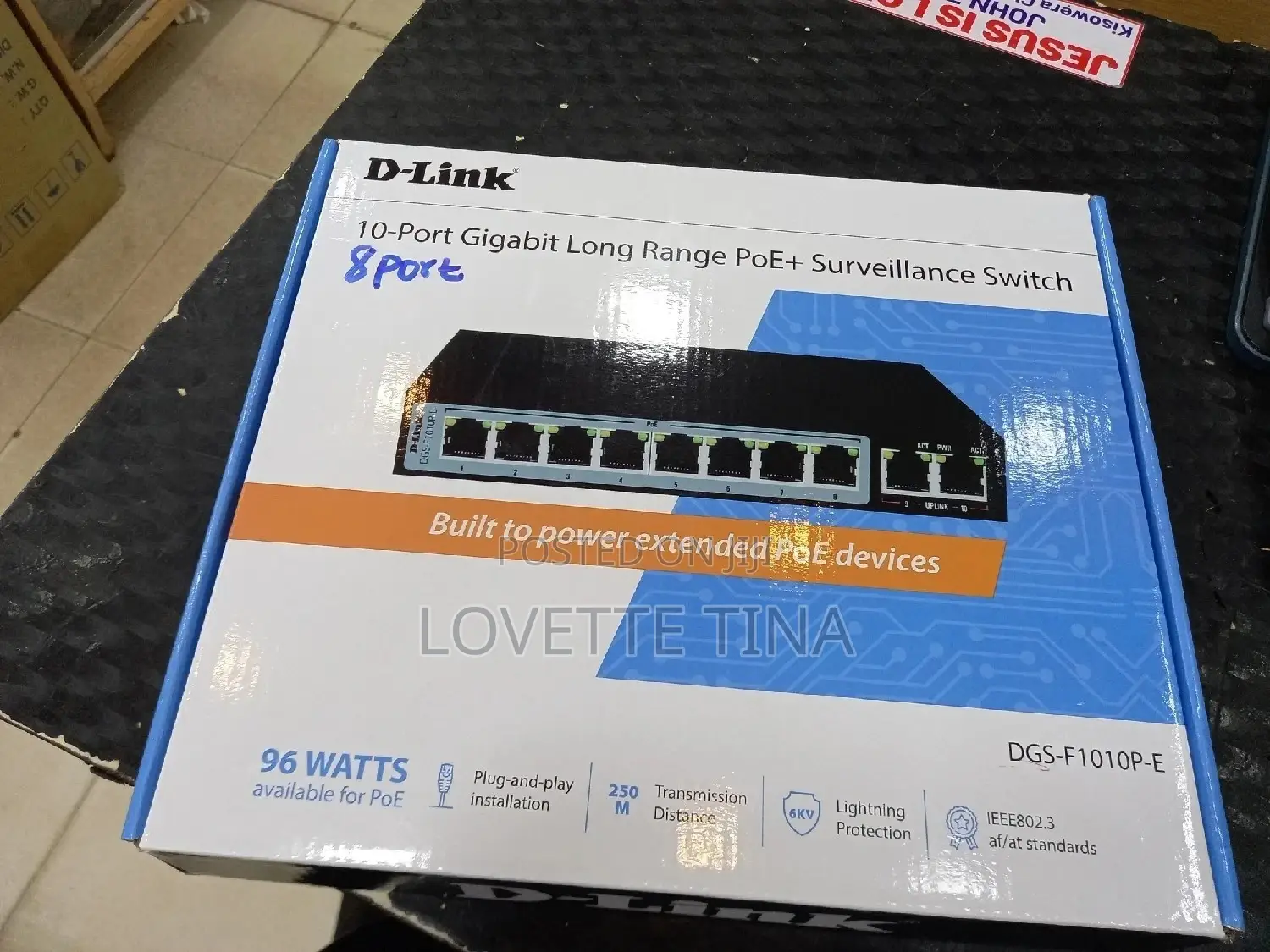 8port Poe Gigabit Switch Dlink