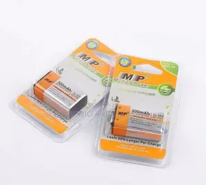 MP Rechargeable Batteries 9v