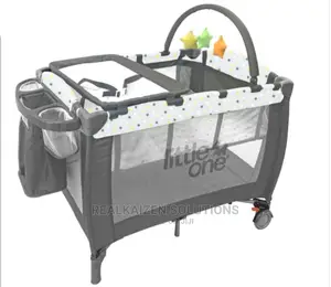 LITTLE ONE Foldable Portable Deluxe Camp Cot Baby Kid Bed