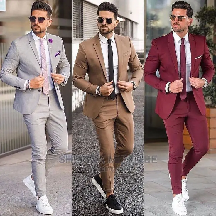 Grey Men Suits for Hire