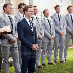 Grey Men Suits for Hire