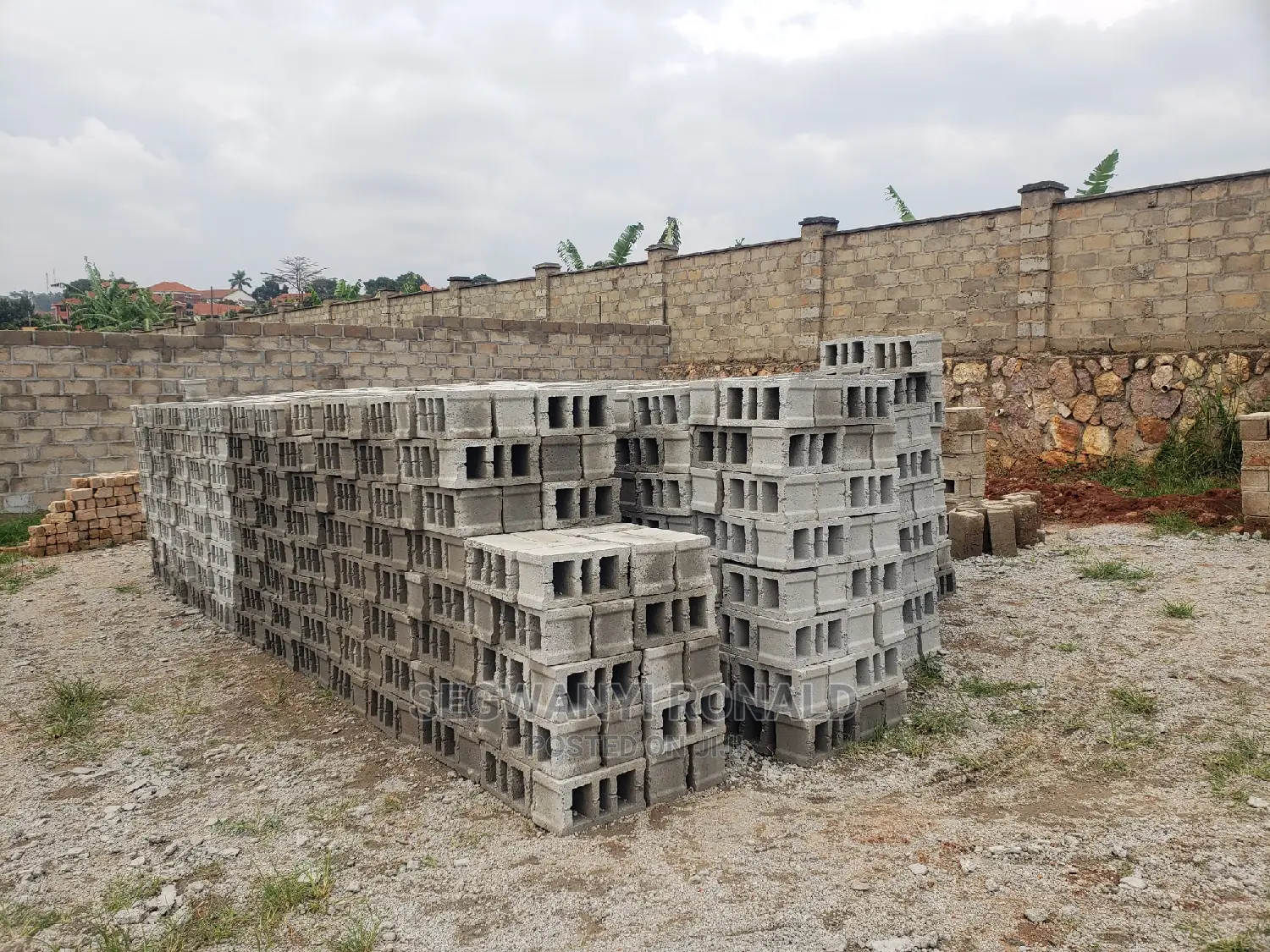 Blocks Made on Site
