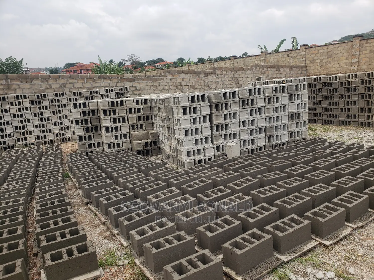Blocks Made on Site