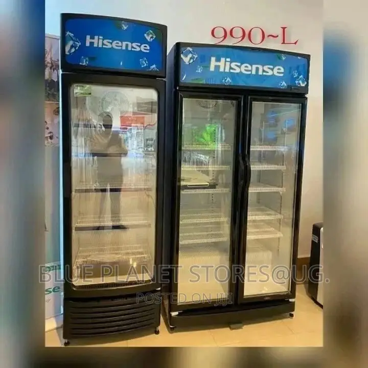 Hisense 990L Side-By-Side Door Showcase/Display Refrigerator