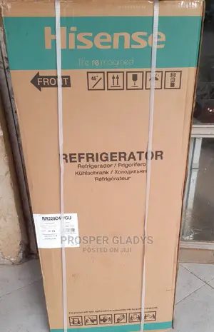 Hisense 229" Refrigerator Single Door With a Dispenser.
