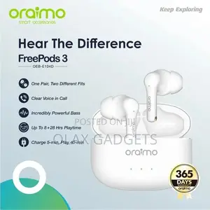 Oraimo Freepods 3c Super Bass Blueetoth Earphones