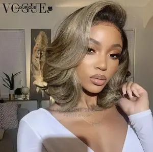 Blonde Lace Front Wigs Women Human Hair Body Wave