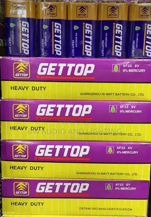 Gettop 9V Batteries