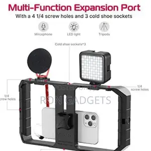 Vlogging Kit With Cage Stabilizer