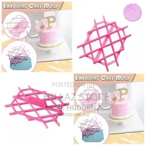 Diamond Embassing Cake