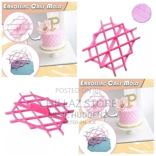 Diamond Embassing Cake