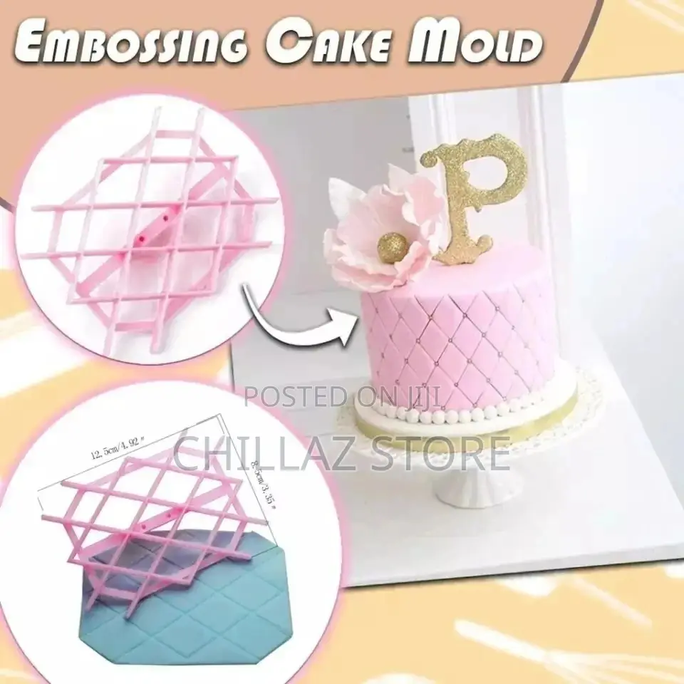 Diamond Embassing Cake