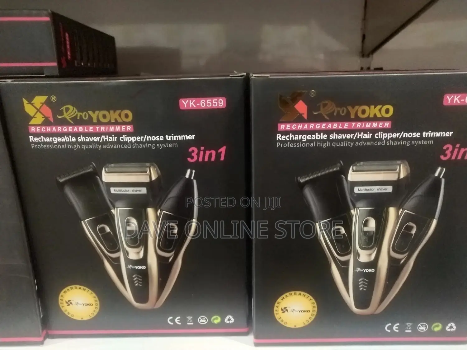 Pro Yoko Rechargeable Trimmer