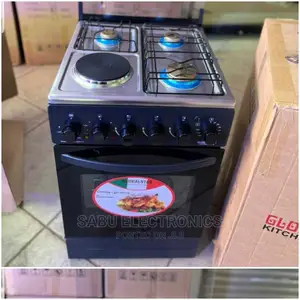 3 Gas+1 Electric+Oven Cooker