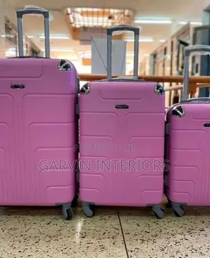 Traveling Bags Available