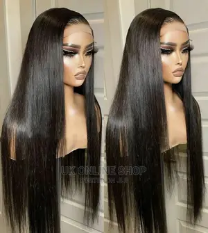 Long Straight 13X6 Lace Frontal Wig Brazilian Remy Human