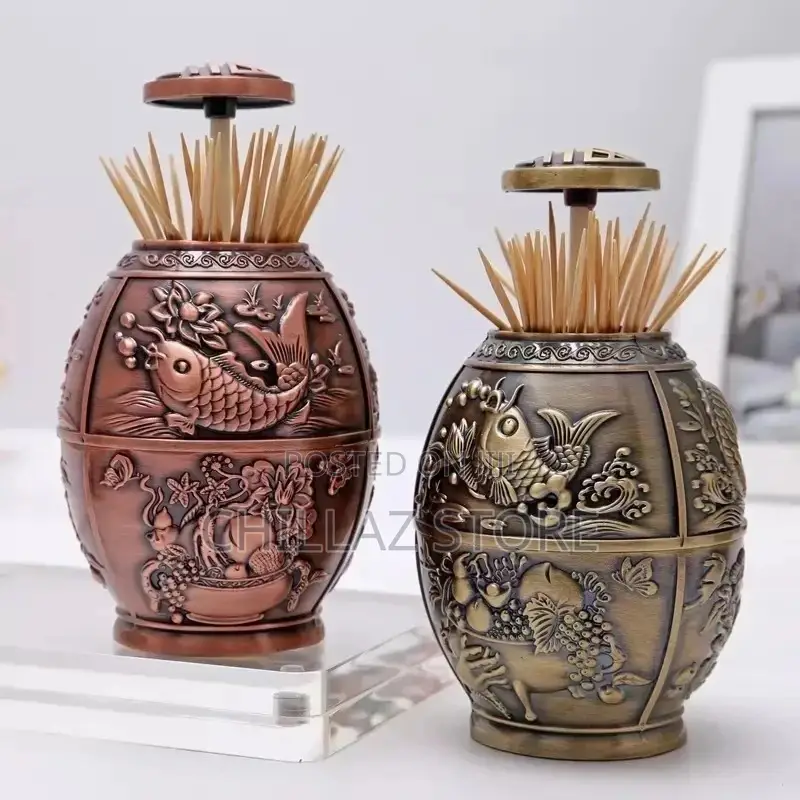 Popup Toothpick Holder