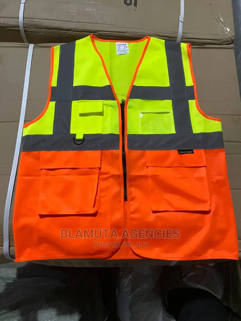 Reflector Vest Double Colour ( Green and Orange)(Jacket