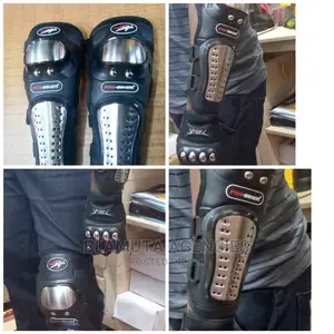 Knee And Elbow Shin Guard Set(Pro-biker