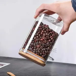 3pcs Glass Storage Canister