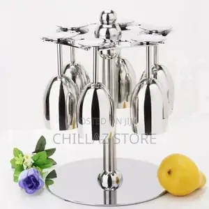 Double Rotating Glass Holder