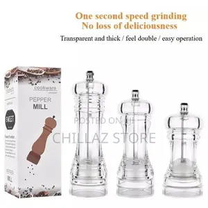 Acrylic Pepper Mill/Grinder