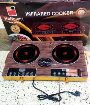 Electric Infrared Cooker With 2 Burners