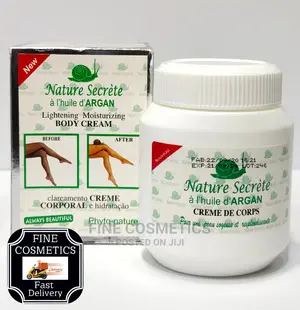 Nature Secret Lightening Moisturizing Cream With Argan Oil