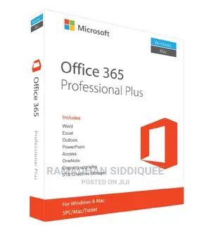Microsoft Office 365 Proplus Account Lifetime 5 Devices