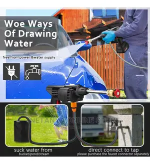 Rechargeable High Pressure Car Washer.
