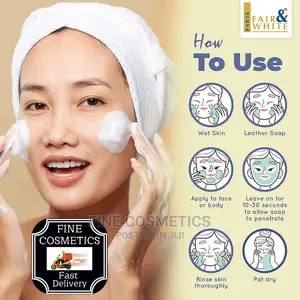 Fair and White Exclusive Exfoliating Moisturizing Bath Soap