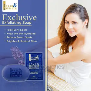 Fair and White Exclusive Exfoliating Moisturizing Bath Soap