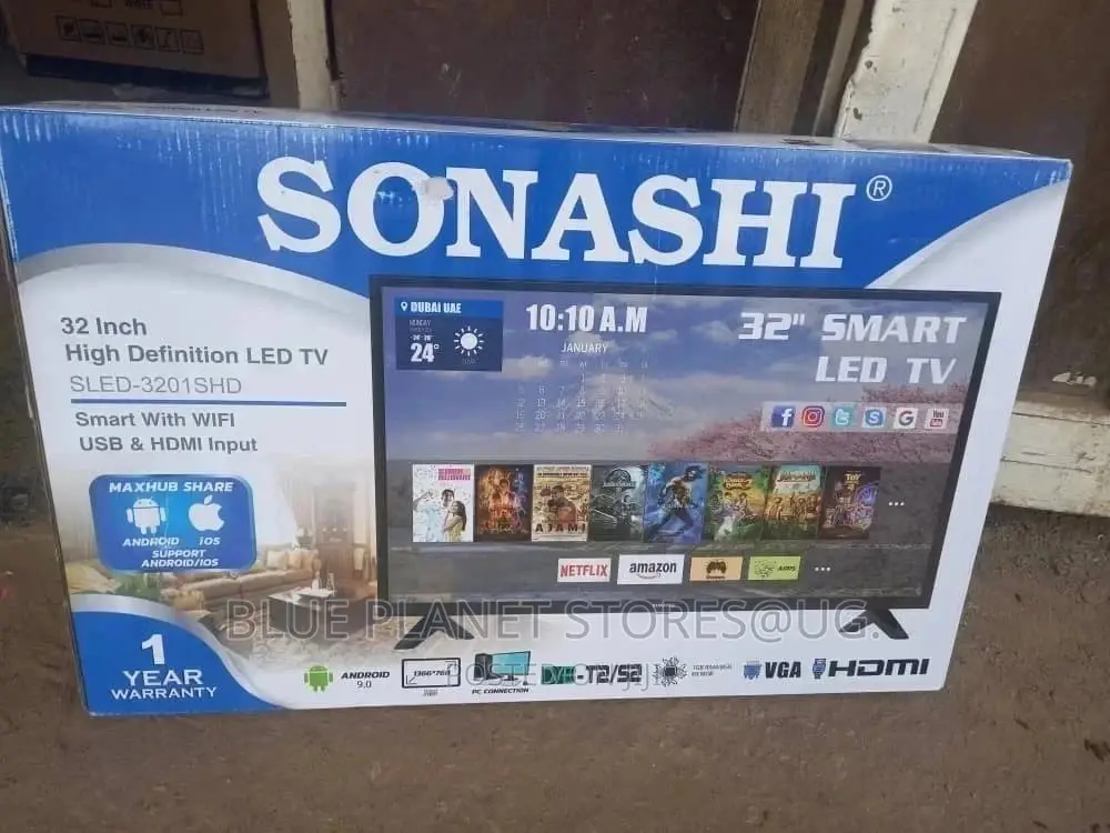 Sonashi 32inch Digital LED HD Smart Tvs || SLED-3209SHD