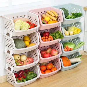 4 Layer Kitchen Storage Basket