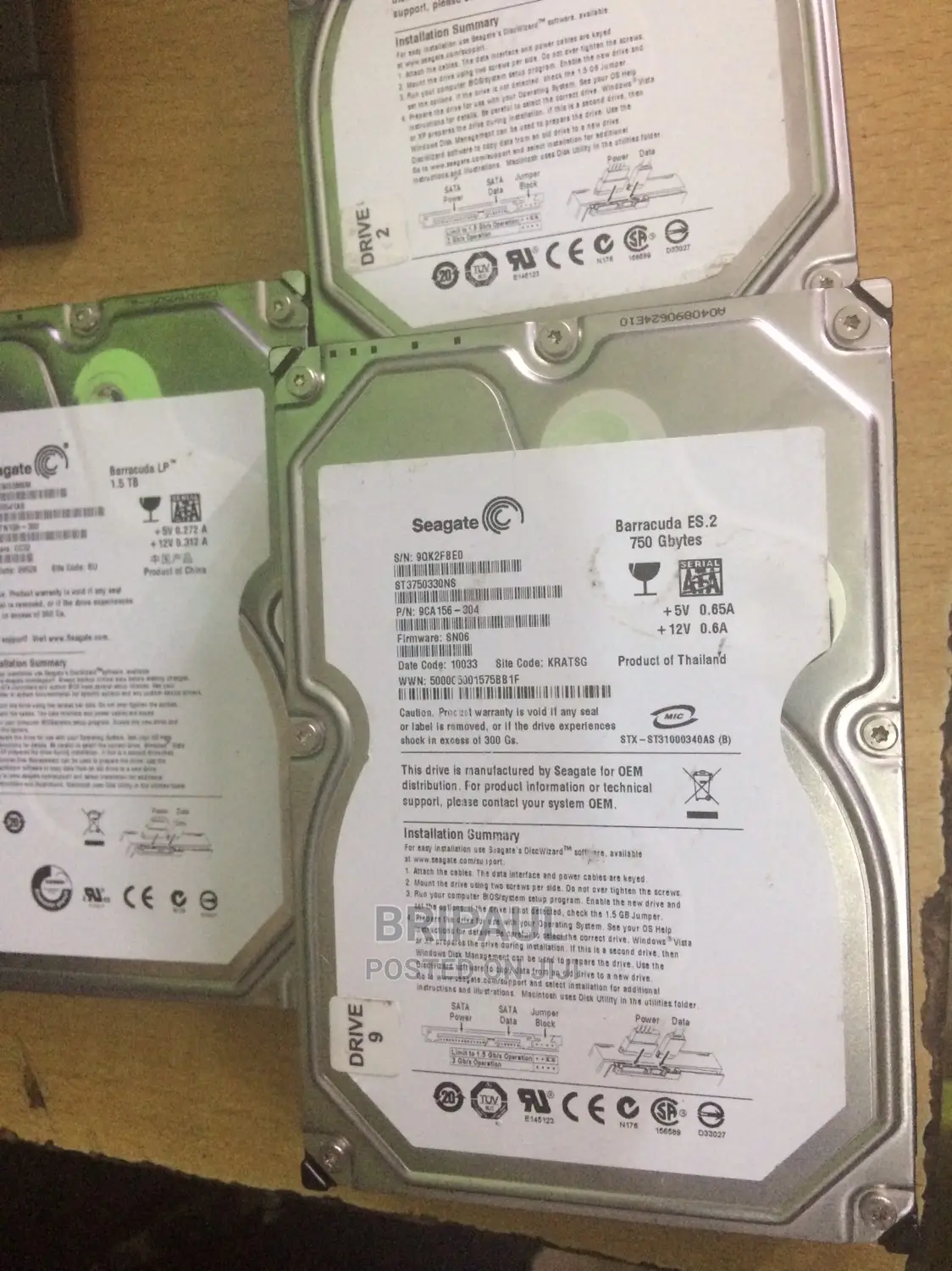 HDD Hard Disks 1tb