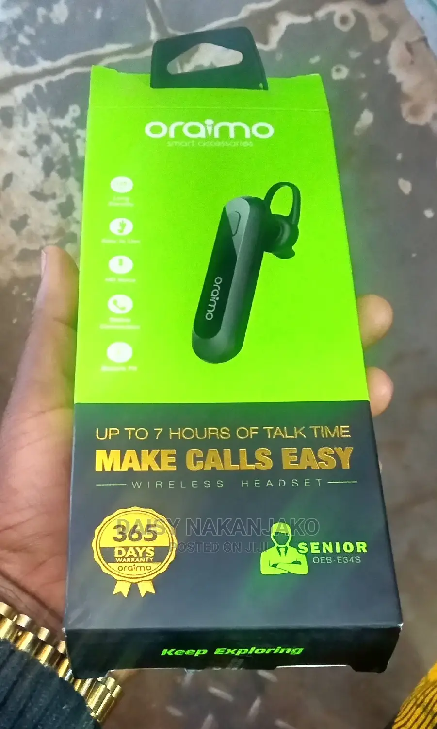Oriamo Bluetooth Music