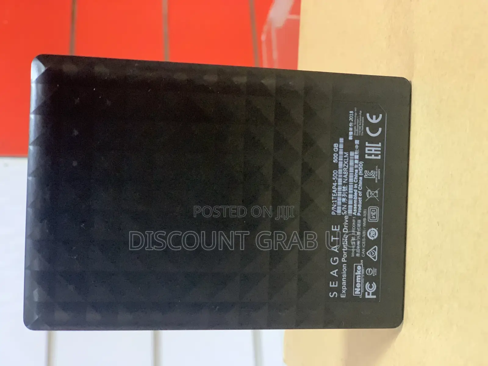 Seagate 500gb Original External Harddrive