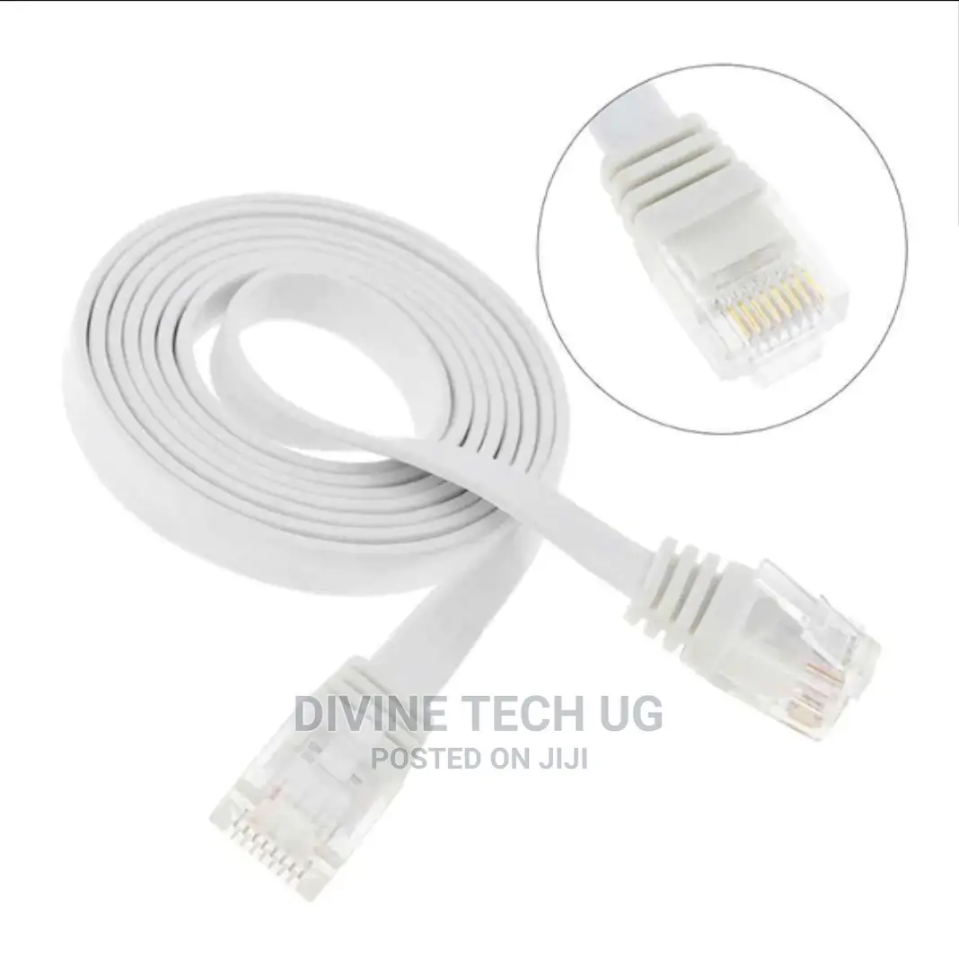 Cat 6 Ethernet Cable 10m High Speed, White