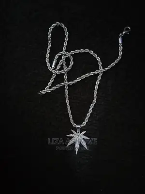 Men's Rope Available With a Weed Pendant