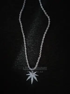 Men's Rope Available With a Weed Pendant