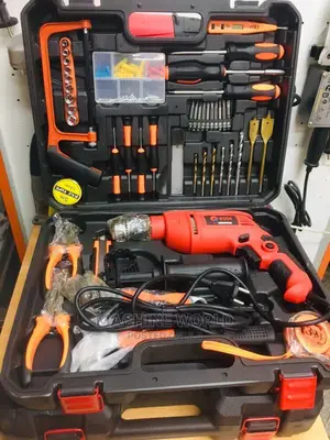 Drill With Tool Kit