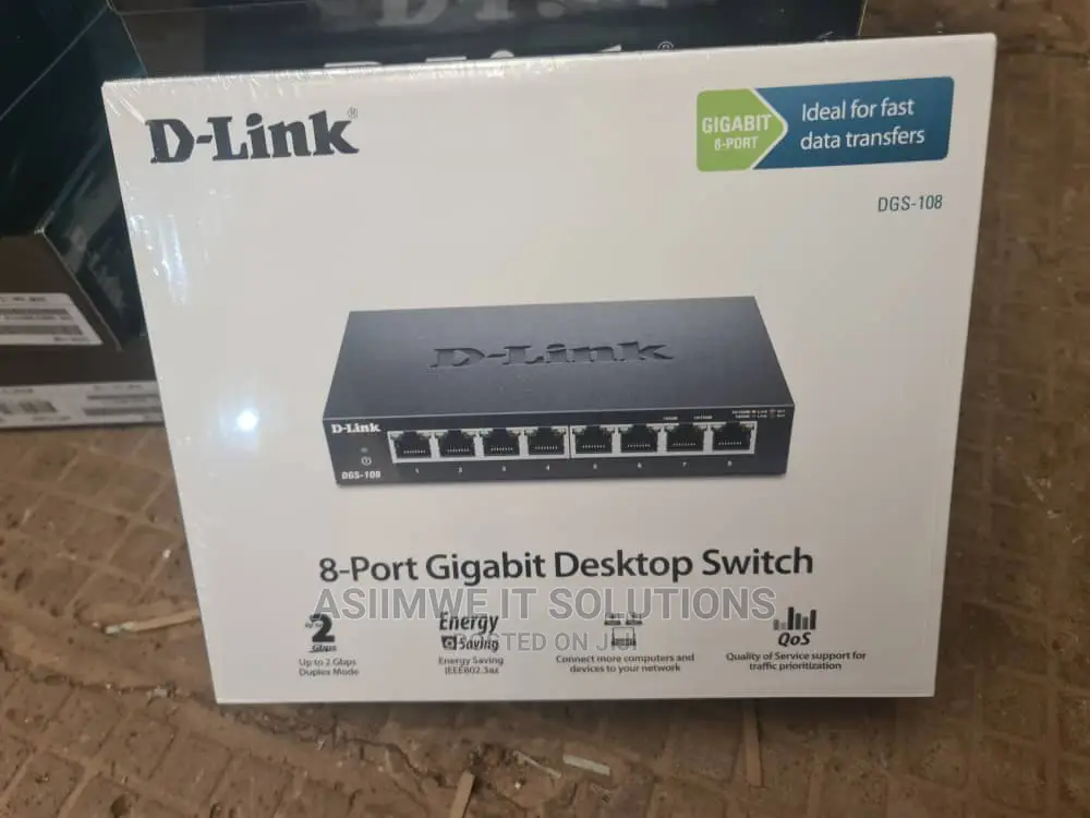 D-Link Gigabit 8port Switch