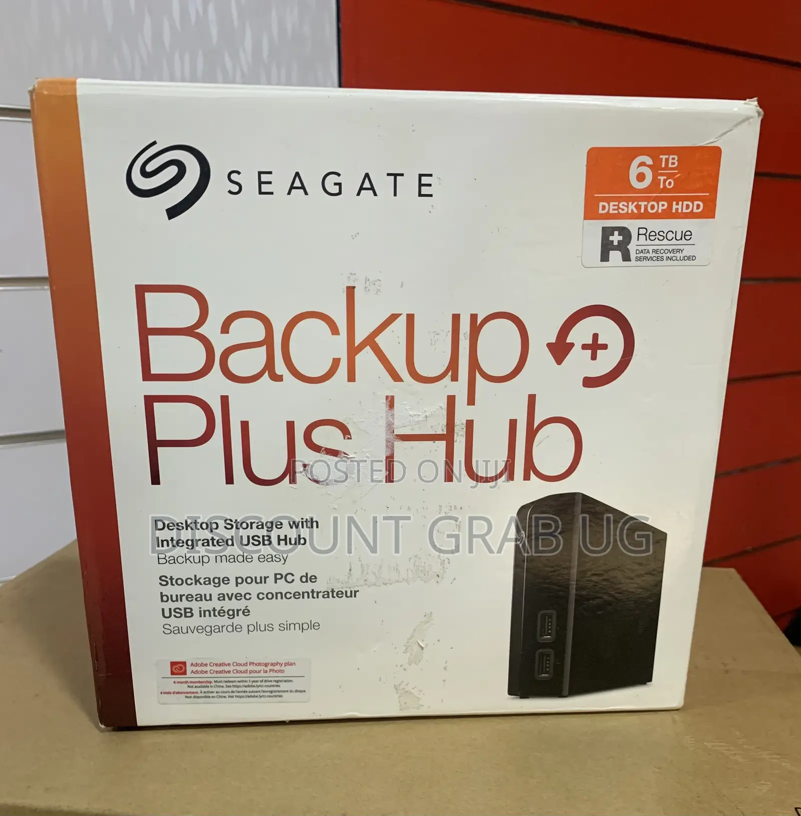 Seagate 6tb Backup Plus External Harddrive