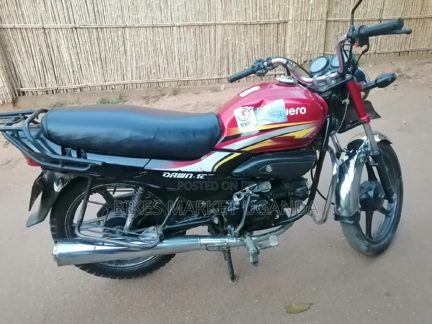 Hero Dash 125 2018 Red