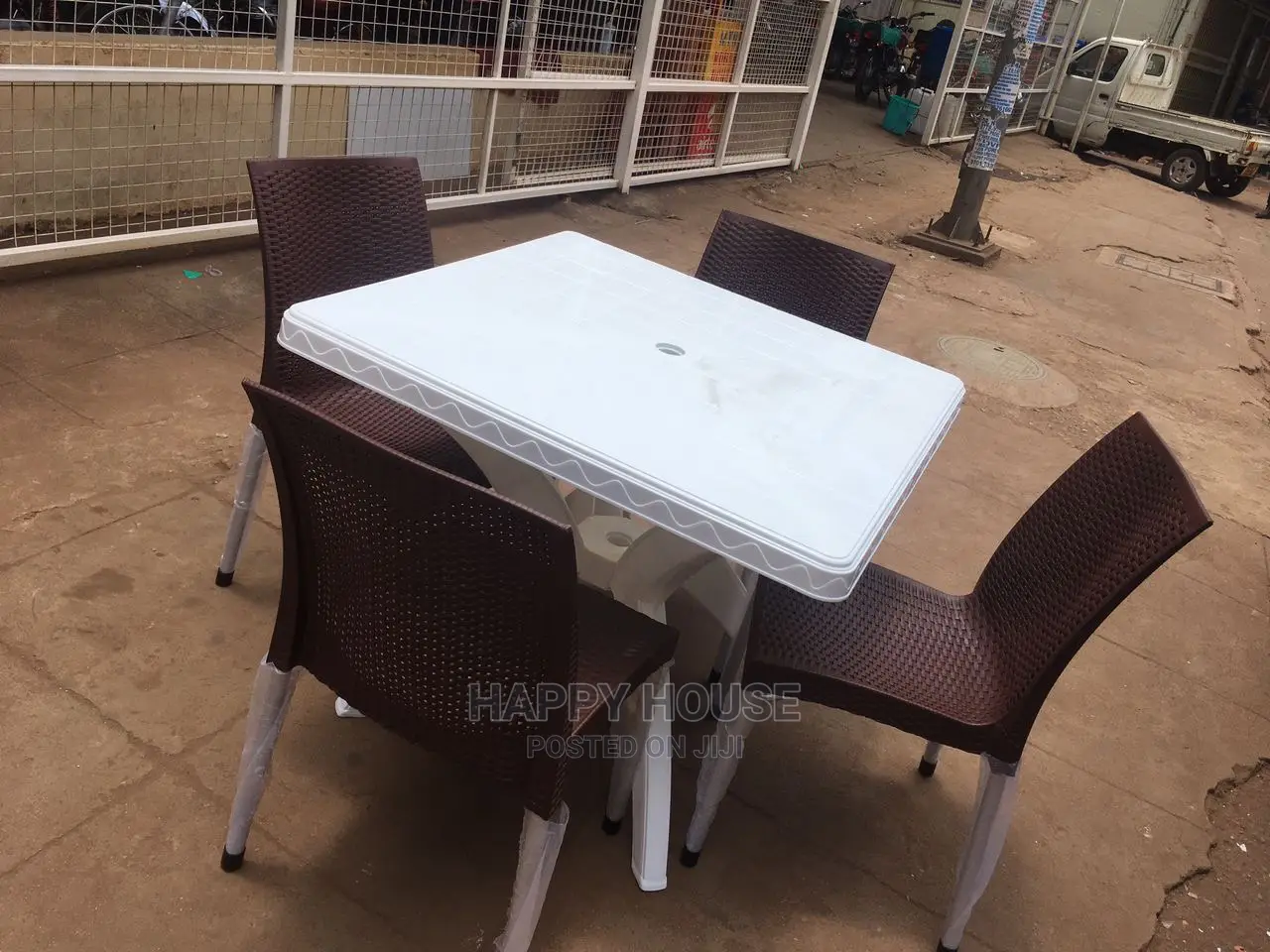 Set of Table and 4 Chairs