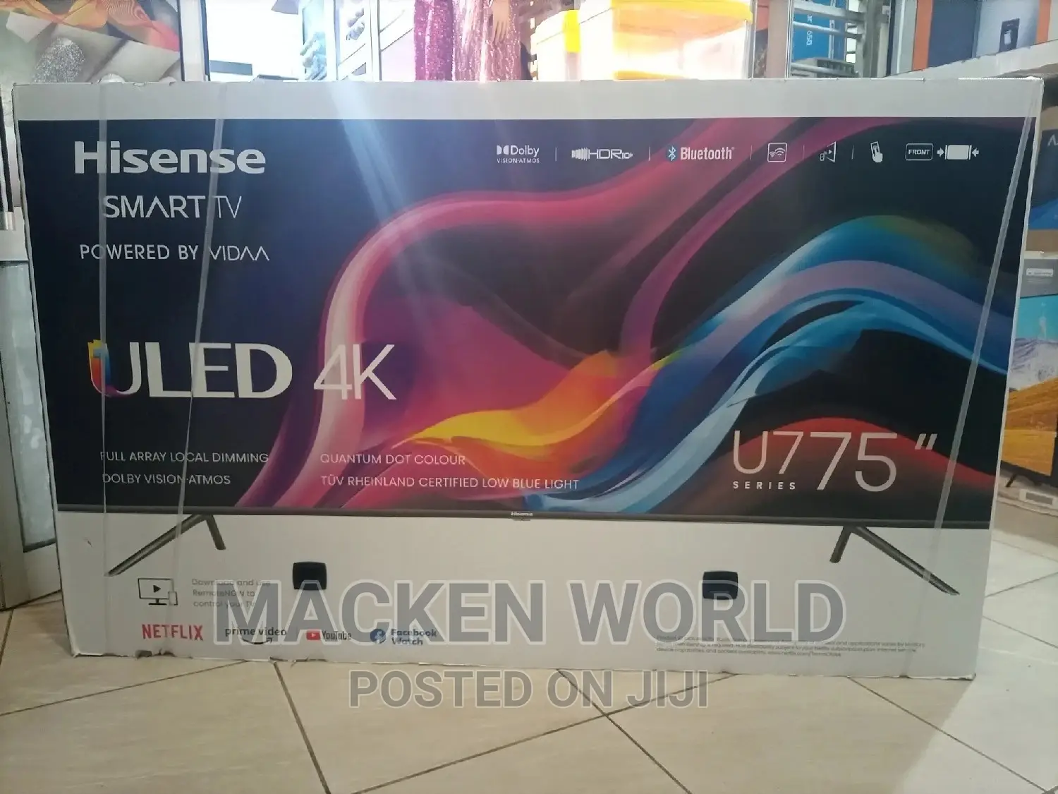 75"Inches Hisense Quantum Dot Uled 4K
