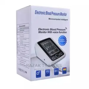 Electronic Blood Pressure Monitor With Voice Function