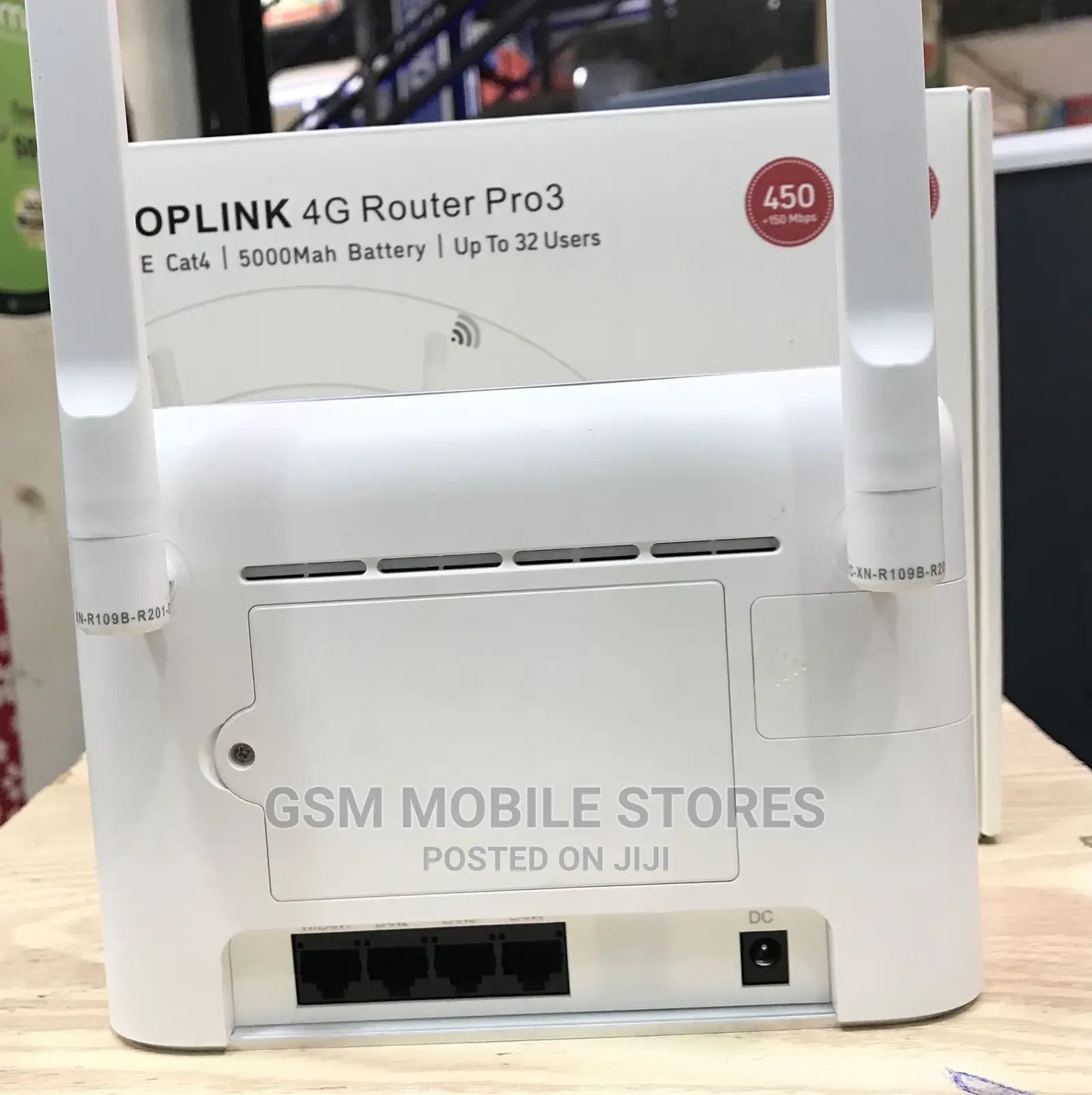 TOPLINK 4GLTE Cat4 Rechargeable Routers With 5000mah Battery