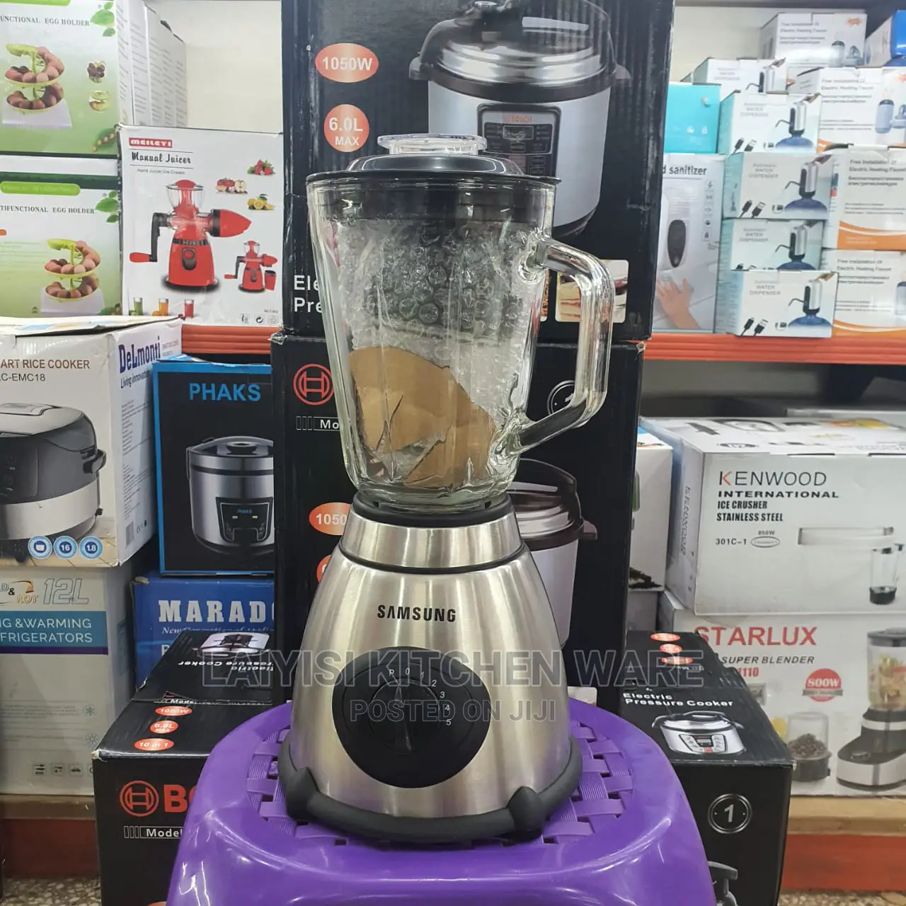 Samsung Glass Jar Blender