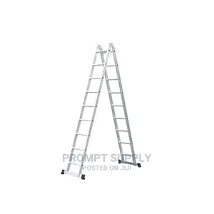 2X9 Aluminum Multipurpose Ladder With 2 Hinges